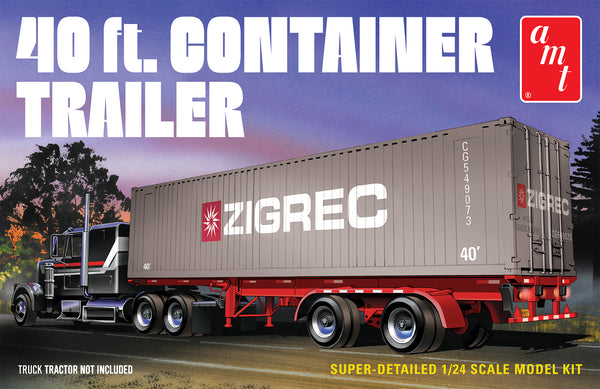 AMT 1/25 Trailer and Container