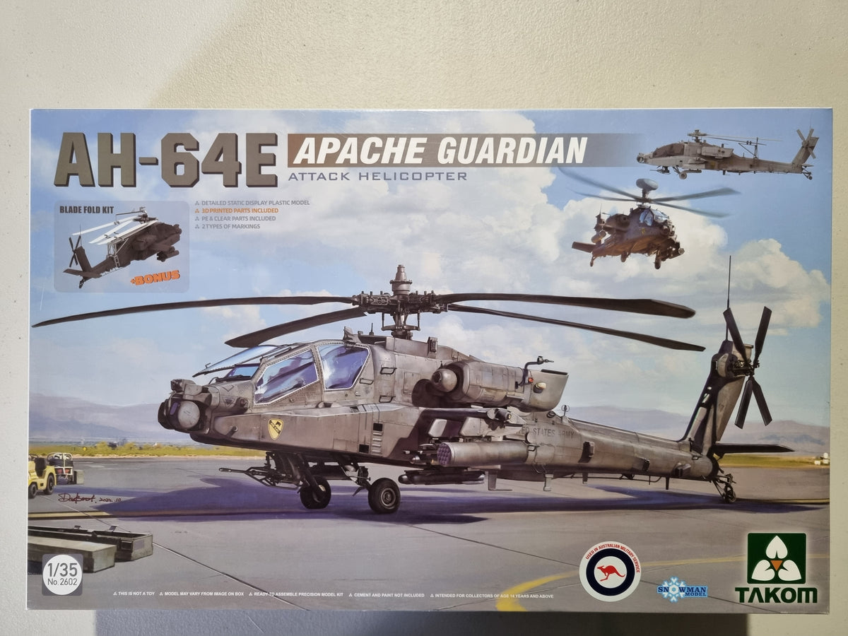 TAKOM 1/35 AH-64E GUARDIAN – Kits N Krafts